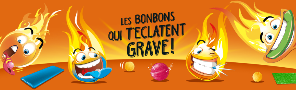 Têtes Brulées, les bonbons qui t'éclatent grave ! 