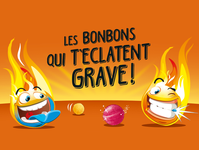 Têtes Brulées, les bonbons qui t'éclatent grave ! 