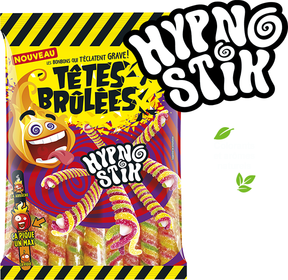 Bonbons Têtes Brûlées Hypnostik