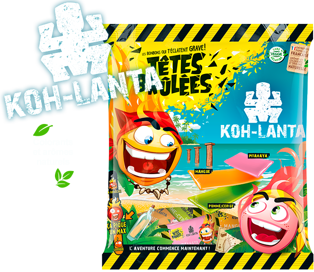 Bonbons Têtes Brûlées Maxi Family Party