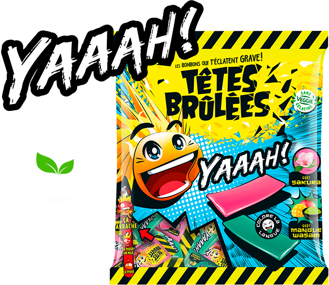 Bonbons Têtes Brûlées Hypnostik