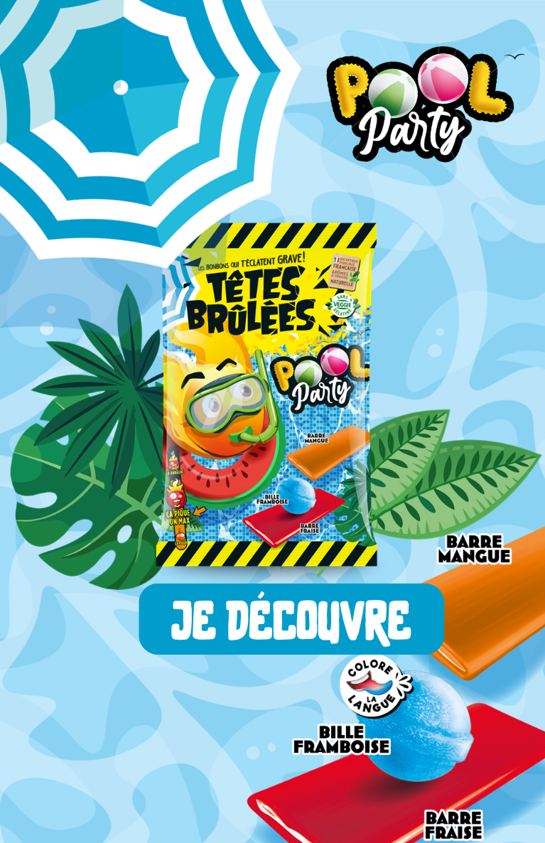 Têtes Brulées, les bonbons qui t'éclatent grave ! 
